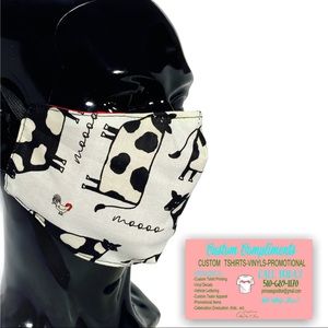 🐄🚨Cow Face Mask🚨🐄